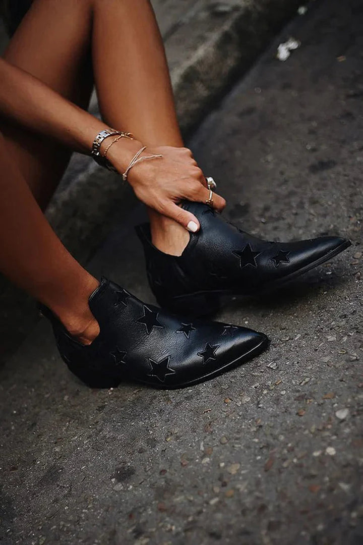 BELMONTE MILANO | STIVALETTI TEXANI CON STELLE