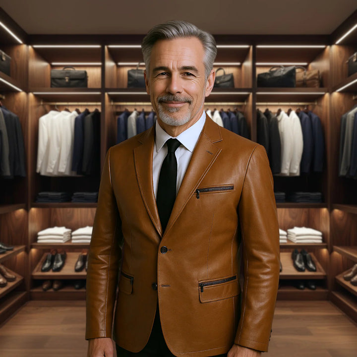 GIACCA IN PELLE PRESTIGIO