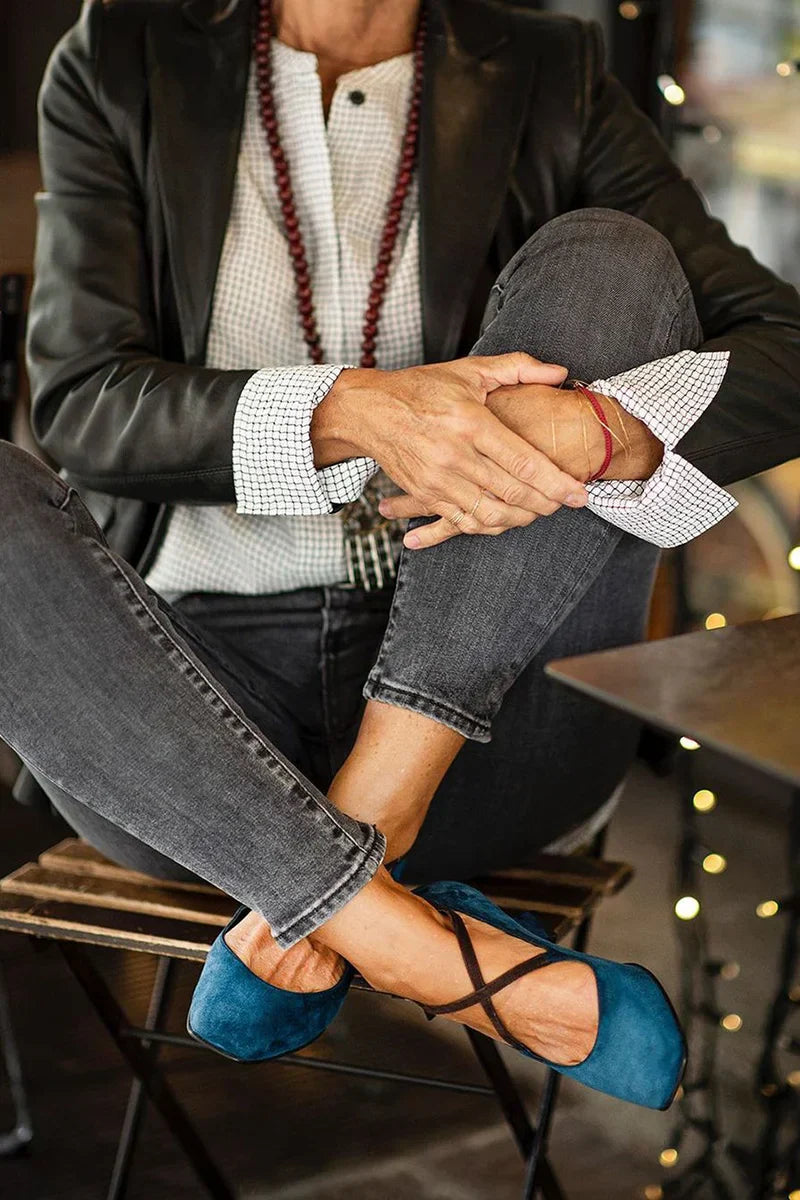 BELMONTE MILANO | DÉCOLLETÉ CON CINTURINO INCROCIATO